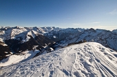 Salita invernale al MONTE CAVALLO dalla Val Terzera partendo dal Rif. Madonna delle nevi il 15 gennaio 2012 - FOTOGALLERY